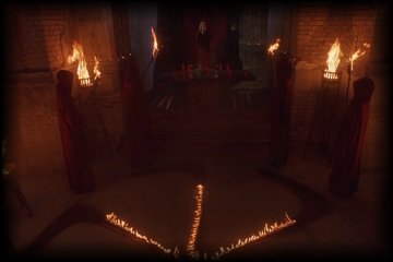 The cult of Belial summons the storm